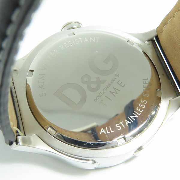 実際に弊社で買取させて頂いたD&G/ディーアンドジー DOLCE&GABBANA/ドルチェ&ガッバーナ SPORT PRO 腕時計【動作未確認】の画像 2枚目