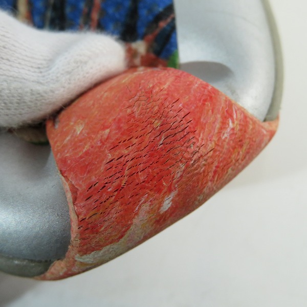 実際に弊社で買取させて頂いたGUCCI/グッチ GUCCI RUN テクニカルニット スニーカー ブルー size 7の画像 6枚目