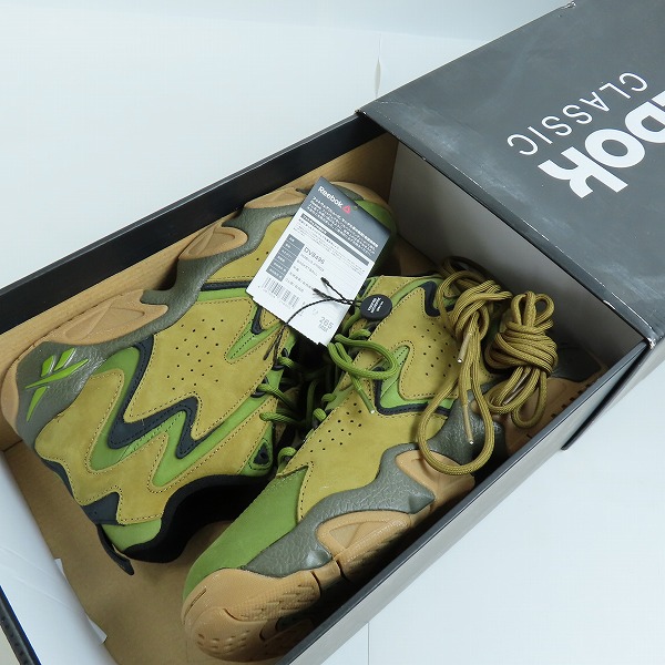 実際に弊社で買取させて頂いたATMOS×Reebok/アトモス×リーボック クラシック MOBIUS/メビウス スニーカー DV8496/26.5の画像 8枚目