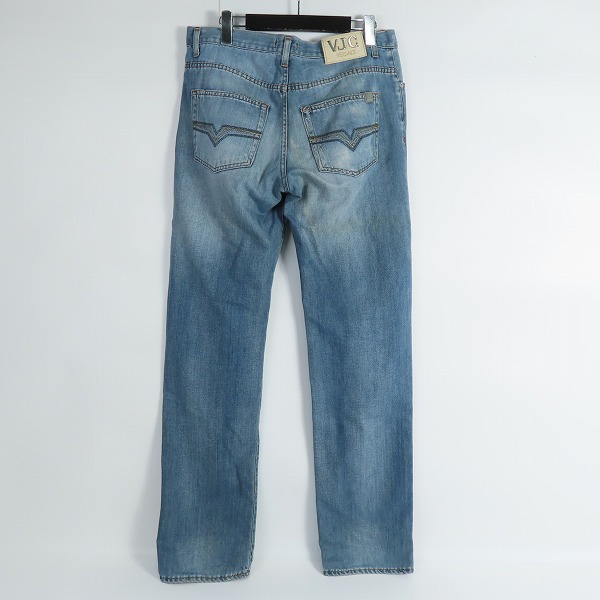 実際に弊社で買取させて頂いたVersace Jeans Couture/ヴェルサーチジーンズクチュール デニムパンツ ジーンズ インディゴ 36の画像 1枚目