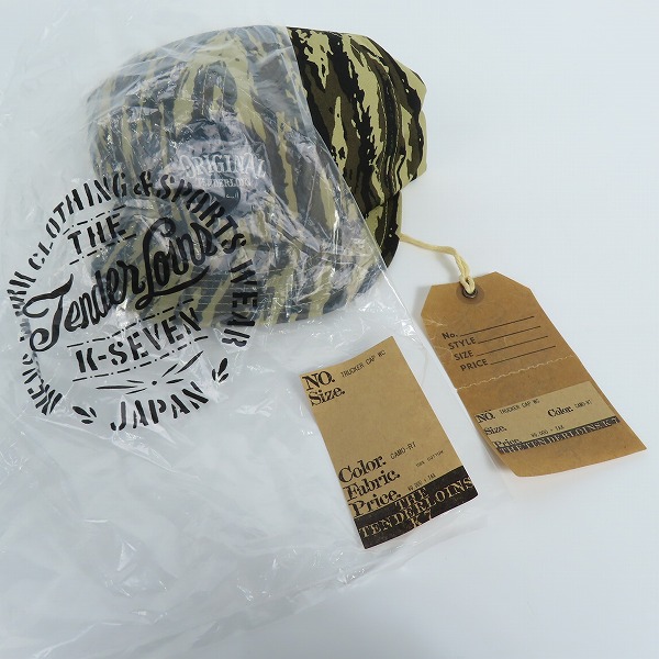 実際に弊社で買取させて頂いたTENDERLOIN/テンダーロイン TRUCKER CAP WC カモ トラッカーキャップの画像 9枚目