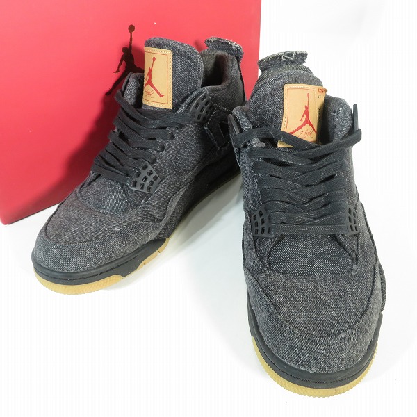 実際に弊社で買取させて頂いたNIKE×LEVIS/ナイキ×リーバイス AIR JORDAN 4 RETRO NRG/エアジョーダン 4 AO2571-001/27.5