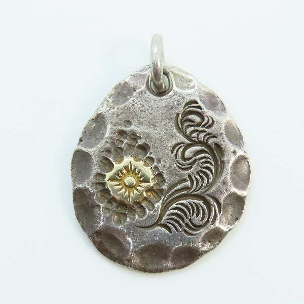 実際に弊社で買取させて頂いたARIZONA FREEDOM/アリゾナフリーダム 太陽神 唐草 タタキ ペンダントトップの画像 1枚目