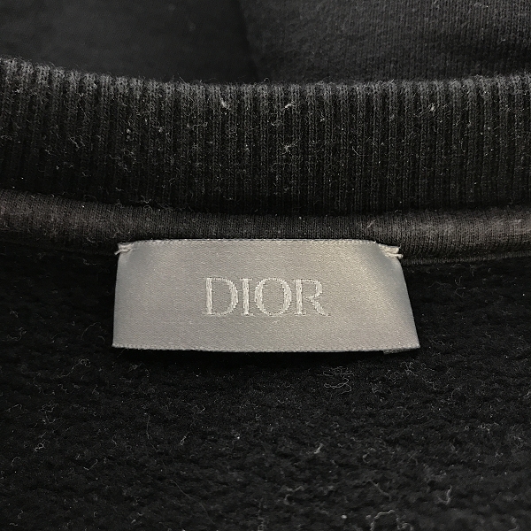 実際に弊社で買取させて頂いたDior×Raymond Pettibon/ディオール・オム xレイモンド・ペティボン 19AW 刺繍スウェット 943J612E0531/Sの画像 2枚目