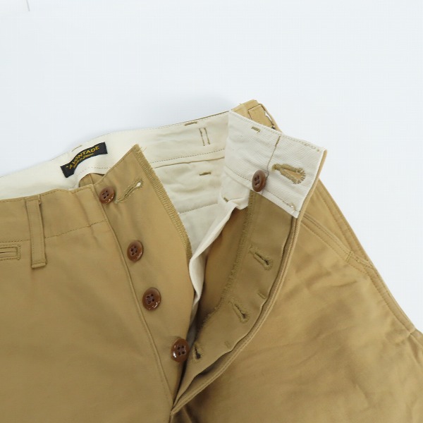 実際に弊社で買取させて頂いたA VONTADE/アボンタージ コットン ベイカーパンツ/XSの画像 5枚目