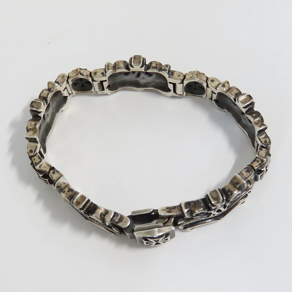 実際に弊社で買取させて頂いたDEAL DESIGN/ディールデザイン XV/15周年 ロゴ/クロス ブレスレットの画像 3枚目