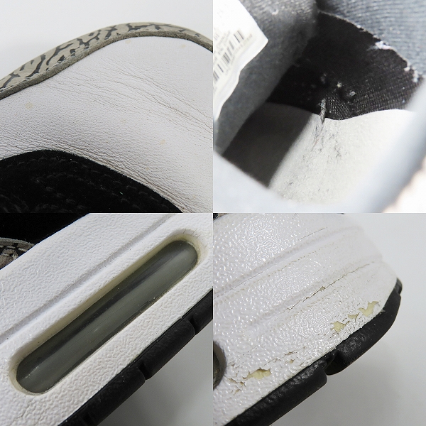 実際に弊社で買取させて頂いたNIKE/ナイキ AIR MAX 1/エアマックス1 PREMIUM RETRO ATMOS ELEPHANT/アトモスエレファント 908366-001/26.5の画像 6枚目