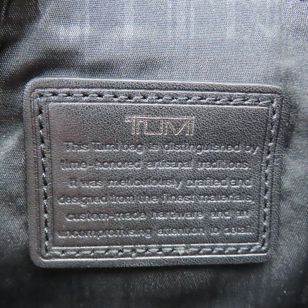 実際に弊社で買取させて頂いたTUMI/トゥミ パドア レザー クロスボディバッグ 68603JTの画像 5枚目