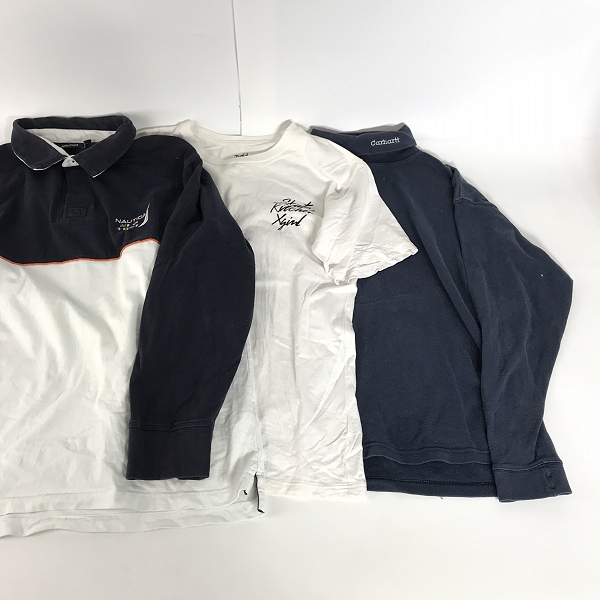 実際に弊社で買取させて頂いた【おまとめ】Carhartt/カーハート nautica/ノーティカ x-girl/エックスガール メンズ/レディース スウェット/ポロシャツ 等