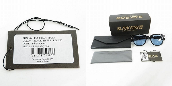 実際に弊社で買取させて頂いたBLACKFLYS/ブラックフライ Fly Stacy サングラス/アイウェア BF-14506-07の画像 9枚目