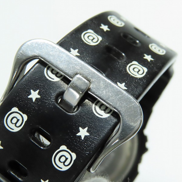 実際に弊社で買取させて頂いたG-SHOCK×MEDICOM TOY/Gショック×メディコム トイ ベアブリック 腕時計 DW-5600MT-1JRの画像 7枚目