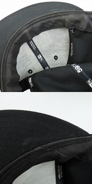 実際に弊社で買取させて頂いたSTUSSY×NEW ERA/ステューシー×ニューエラ 59FIFTY ベースボールキャップ/帽子 7-1/2の画像 9枚目