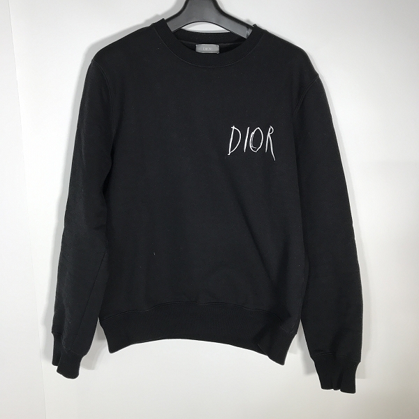実際に弊社で買取させて頂いたDior×Raymond Pettibon/ディオール・オム xレイモンド・ペティボン 19AW 刺繍スウェット 943J612E0531/S