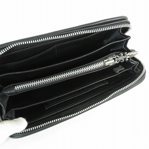 実際に弊社で買取させて頂いたSTANLEY GUESS/スタンリーゲス ラウンドジップウォレット フィリグリーパッチ の画像 7枚目