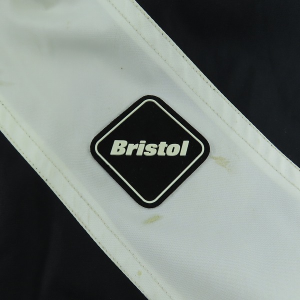 実際に弊社で買取させて頂いたF.C.Real Bristol/F.C.レアルブリストル STAND COLLAR STRIPE JACKET スタンド カラーストライプ ジャケット FCRB-178004/Mの画像 4枚目