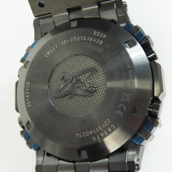 実際に弊社で買取させて頂いた【保証期間内】G-SHOCK/Gショック MR-G 青墨 タフソーラー/Bluetooth搭載 腕時計 MRG-B5000BA-1JRの画像 5枚目