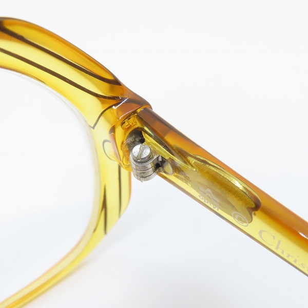 実際に弊社で買取させて頂いたChristian Dior/クリスチャンディオール 度入り眼鏡/メガネフレーム 2035-10 の画像 7枚目