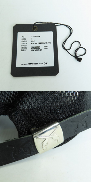 実際に弊社で買取させて頂いたroarguns/ロアーガンズ METAL PISTOL CAP/メタルピストルキャップ BLACK 23FGQ-04の画像 9枚目