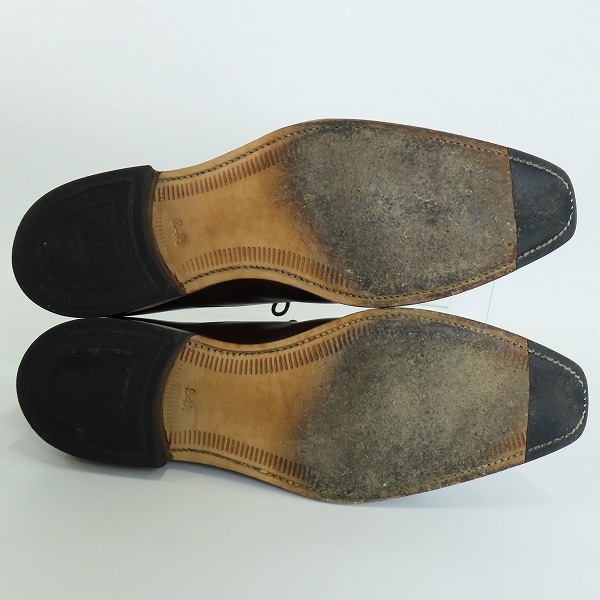 実際に弊社で買取させて頂いたSCOTCH GRAIN/スコッチグレイン インペリアル ストレートチップ ビジネスシューズ 937/24.5の画像 2枚目