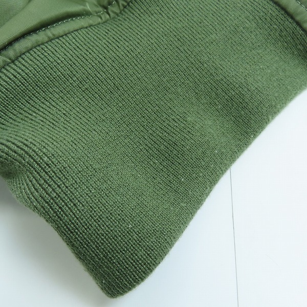 実際に弊社で買取させて頂いたALPHA INDUSTRIES/アルファインダストリーズ リバーシブル TIGHT MA-1/フライトジャケット 20004-403 Lの画像 7枚目