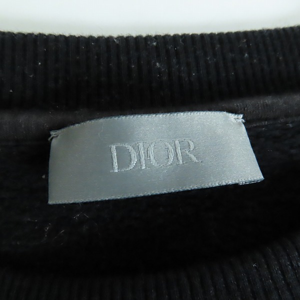 実際に弊社で買取させて頂いた【JPタグ】Dior×Raymond Pettibon/ディオール・オム xレイモンド・ペティボン 19AW 刺繍スウェット 943J612E0531/Sの画像 2枚目