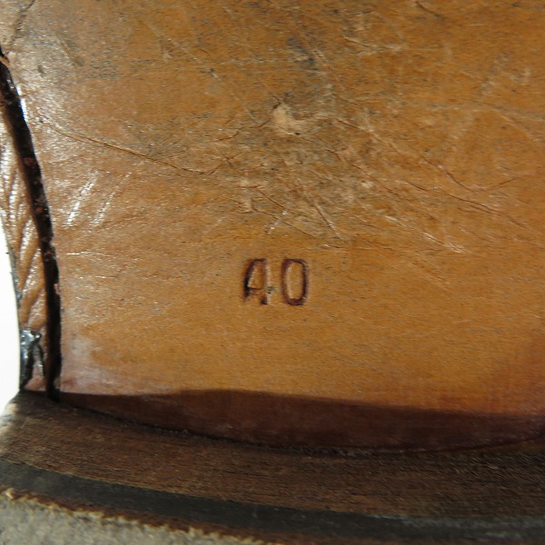 実際に弊社で買取させて頂いたBEAMS HEART/ビームス ハート レザーサイドゴアブーツ GM055/40の画像 6枚目