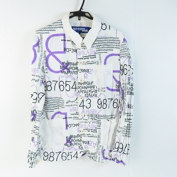 実際に弊社で買取させて頂いたCOMME des GARCONS JUNYA WATANABE MAN/コムデギャルソンジュンヤワタナベマン 総柄 ジャケット WG-J024/AD2020/M