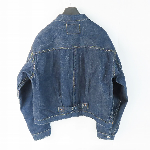 実際に弊社で買取させて頂いたBUZZRICKSON'S/バズリクソンズ WORLD WAR II DENIM BLOUSE デニムジャケット 13.6oz 大戦モデル BR16041T/46の画像 1枚目