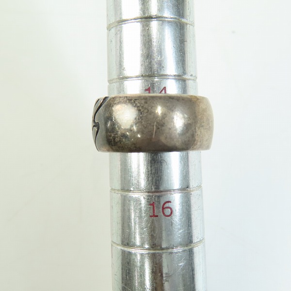 実際に弊社で買取させて頂いたBloody Mary/ブラッディマリー Mirage of blaze ゴシッククロス リング/14.5号の画像 9枚目