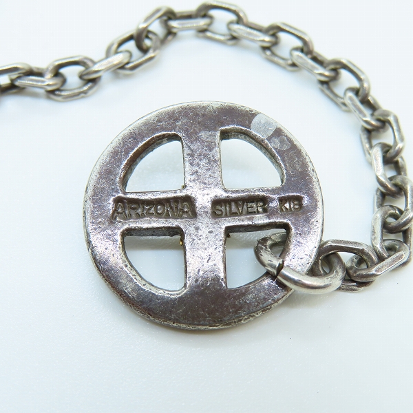 実際に弊社で買取させて頂いたARIZONA FREEDOM/アリゾナフリーダム 太陽神 唐草 メディスンホイール/フック チェーン/ネックレスの画像 3枚目