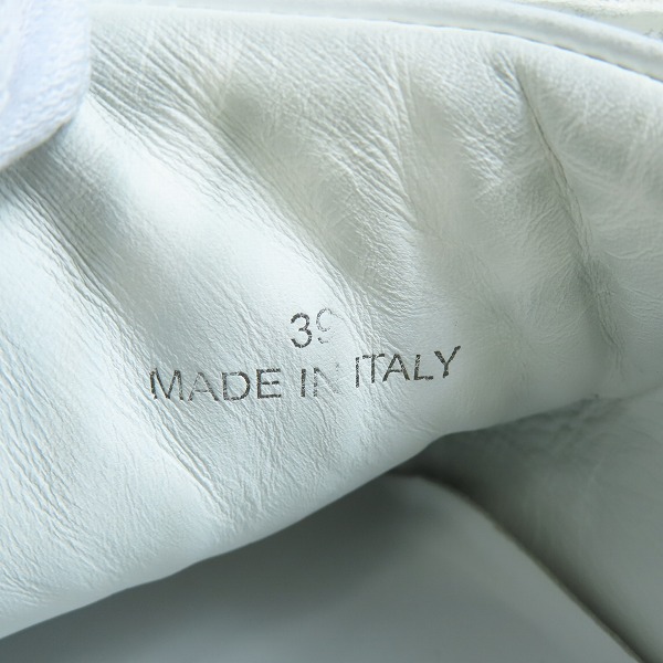 実際に弊社で買取させて頂いたJIMMY CHOO/ジミーチュウ SPORT CALF WITH STARS/スタースタッズ ローカットスニーカー/39の画像 5枚目