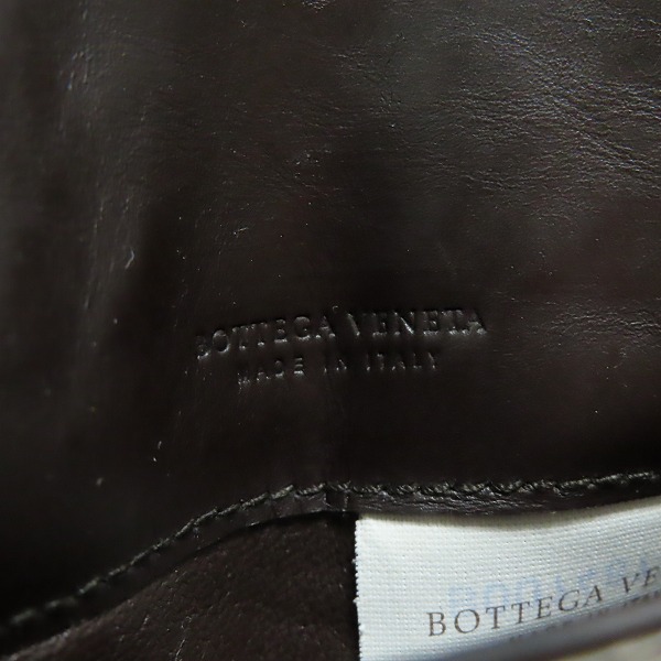 実際に弊社で買取させて頂いたBOTTEGA VENETA/ボッテガヴェネタ イントレチャート カードケース/名刺入れの画像 4枚目