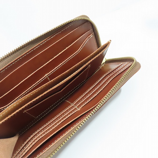 実際に弊社で買取させて頂いた土屋鞄製作所/ツチヤカバン ディアリオ マスターLファスナー 長財布の画像 3枚目