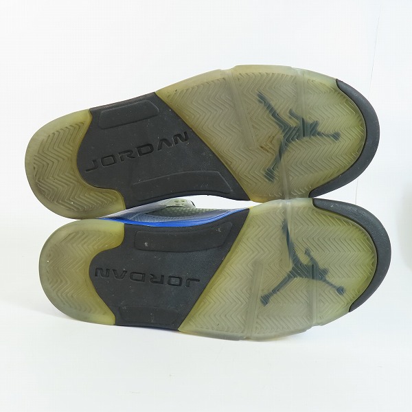 実際に弊社で買取させて頂いたNIKE/ナイキ AIR JORDAN 5 RETRO/エアジョーダン5 レトロ レイニー 136027-189 /26.5の画像 2枚目