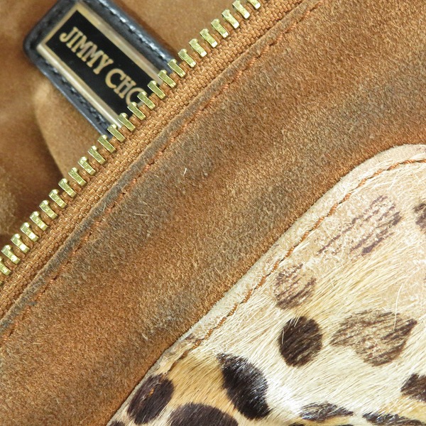 実際に弊社で買取させて頂いたJIMMY CHOO/ジミーチュウ ハラコハンドバッグの画像 7枚目
