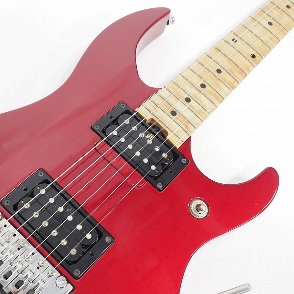 実際に弊社で買取させて頂いた★【難有り】Killer Guitars/キラー  KG-Fascist  Delicious Red エレキギター ギグケース付の画像 5枚目
