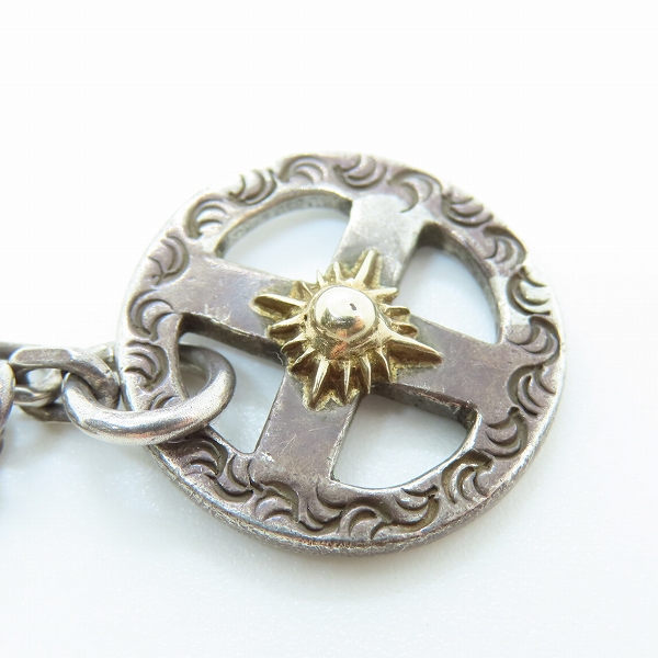 実際に弊社で買取させて頂いたARIZONA FREEDOM/アリゾナフリーダム 太陽神 唐草 メディスンホイール/フック チェーン/ネックレスの画像 4枚目