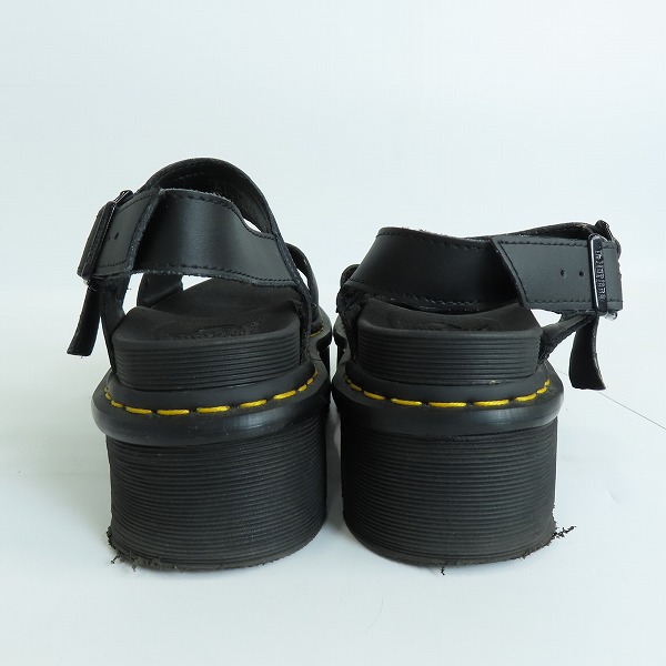 実際に弊社で買取させて頂いたDr.Martens/ドクターマーチン VOSS QUAD/ヴォス レザー 厚底 サンダル 26725001/UK5の画像 1枚目