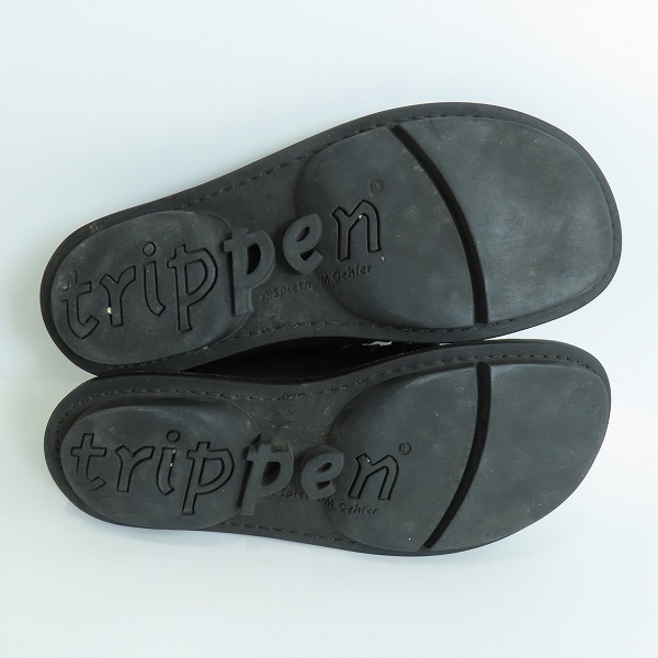 実際に弊社で買取させて頂いたtrippen/トリッペン Spencer waw レザーシューズの画像 2枚目