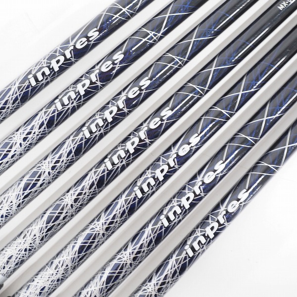 実際に弊社で買取させて頂いた【シャフトのみ】YAMAHA/ヤマハ Inpres  MX-517i インプレス アイアン用シャフト 7本セット FLEX:Rの画像 1枚目