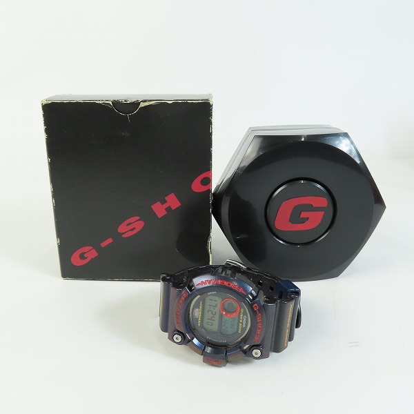 実際に弊社で買取させて頂いたG-SHOCK/Gショック FROGMAN フロッグマン 毒蛙 マジョーラカラー GW-201-6JFの画像 7枚目