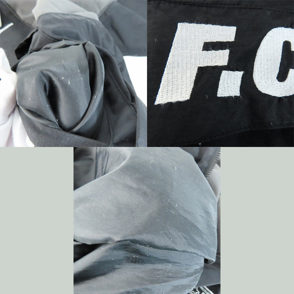 実際に弊社で買取させて頂いたF.C.Real Bristol×STARTER BLACK LABEL /エフシーレアルブリストル ×スターター 20SS ANORAK JACKET FCRB-192137 /Sの画像 8枚目