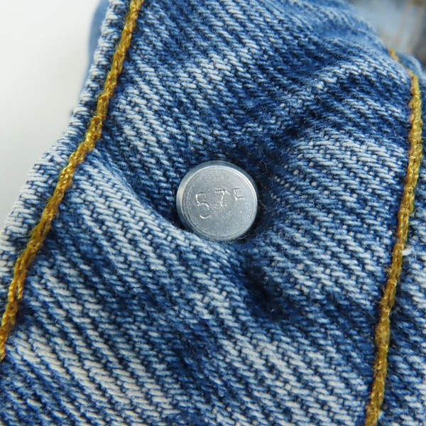 実際に弊社で買取させて頂いたLevis/リーバイス ヴィンテージ 646-0217 オレンジタブ 刻印575 USA製 デニムパンツ /W36の画像 8枚目