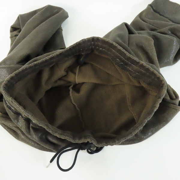 実際に弊社で買取させて頂いたMIHARAYASUHIRO/ミハラヤスヒロ Cracking setup/光沢クラック加工スウェットセットアップ 61903703/61902105/48 50の画像 4枚目