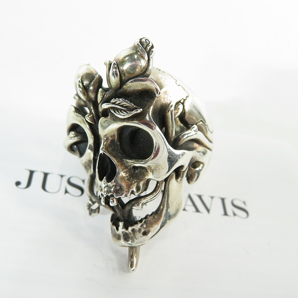 実際に弊社で買取させて頂いた【ギャラ付】Justin Davis/ジャスティンデイビス ROSES OF ROMANCE ローズオブロマンス リング 指輪 SRJ965/15号