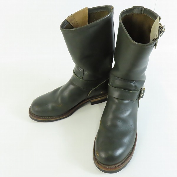 実際に弊社で買取させて頂いたREDWING/レッドウィング PT99 エンジニアブーツ カンガタン グリーン 8273/8.5