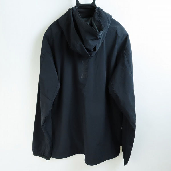 実際に弊社で買取させて頂いた【未使用】BRIEFING GOLF/ブリーフィング MS WIND HOODIE/ウインドフーディ パーカー ブラック BRG223M19/Mの画像 1枚目