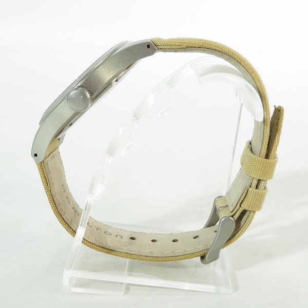 実際に弊社で買取させて頂いたHAMILTON/ハミルトン カーキ フィールド 手巻き 腕時計/ウォッチ H694190の画像 1枚目