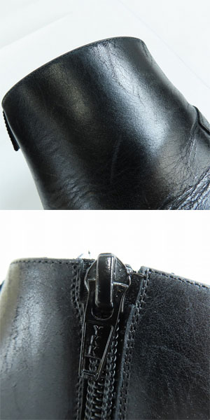 実際に弊社で買取させて頂いたCELINE/セリーヌ ジャクノサイドジップブーツ/ヒールブーツ MG0291/40の画像 9枚目