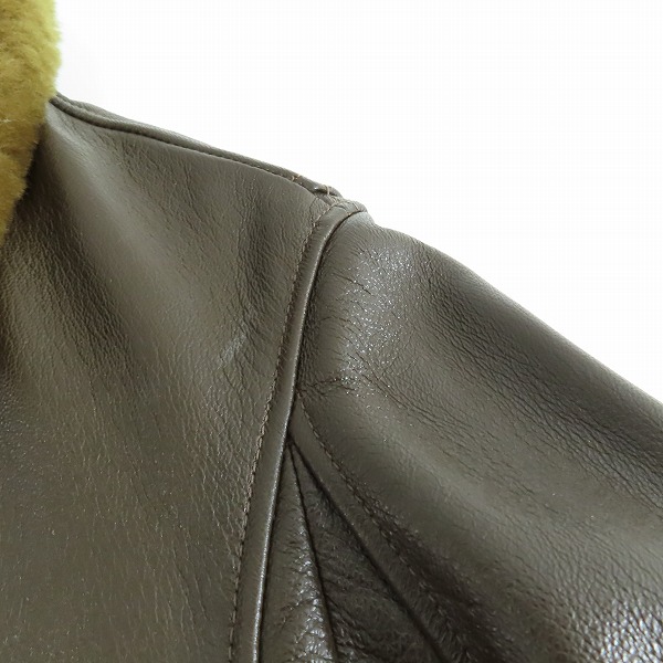 実際に弊社で買取させて頂いたTHE REAL McCOY’s/ザリアルマッコイズ G-1フライトジャケット 55J14/34の画像 6枚目